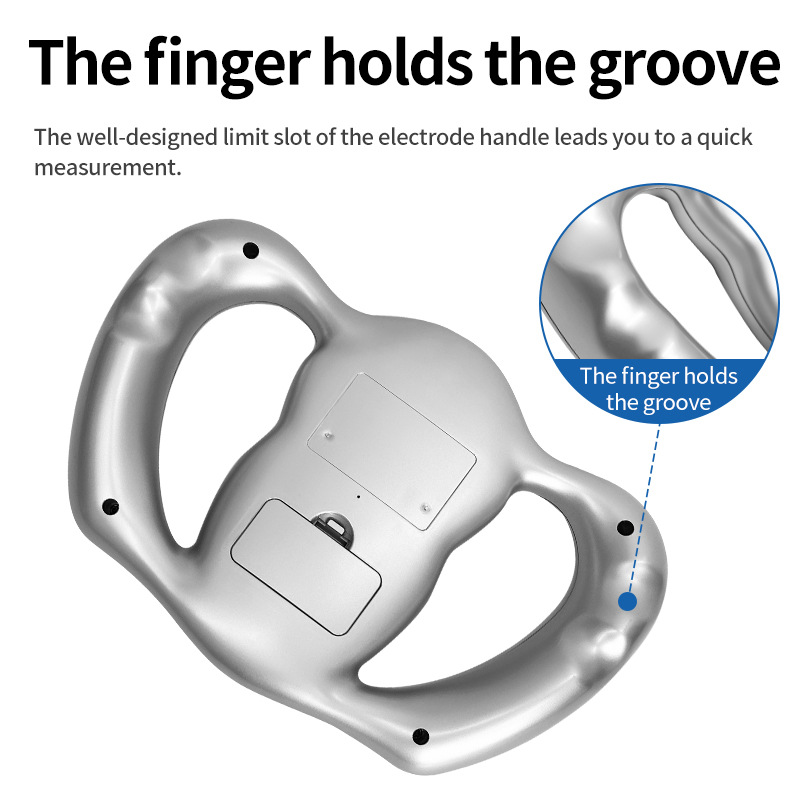 Bmi Hand-Held Fat Tester Digital Human Body Measurement Fat and Thin Analyzer Chinese/English Portable Fat Loss