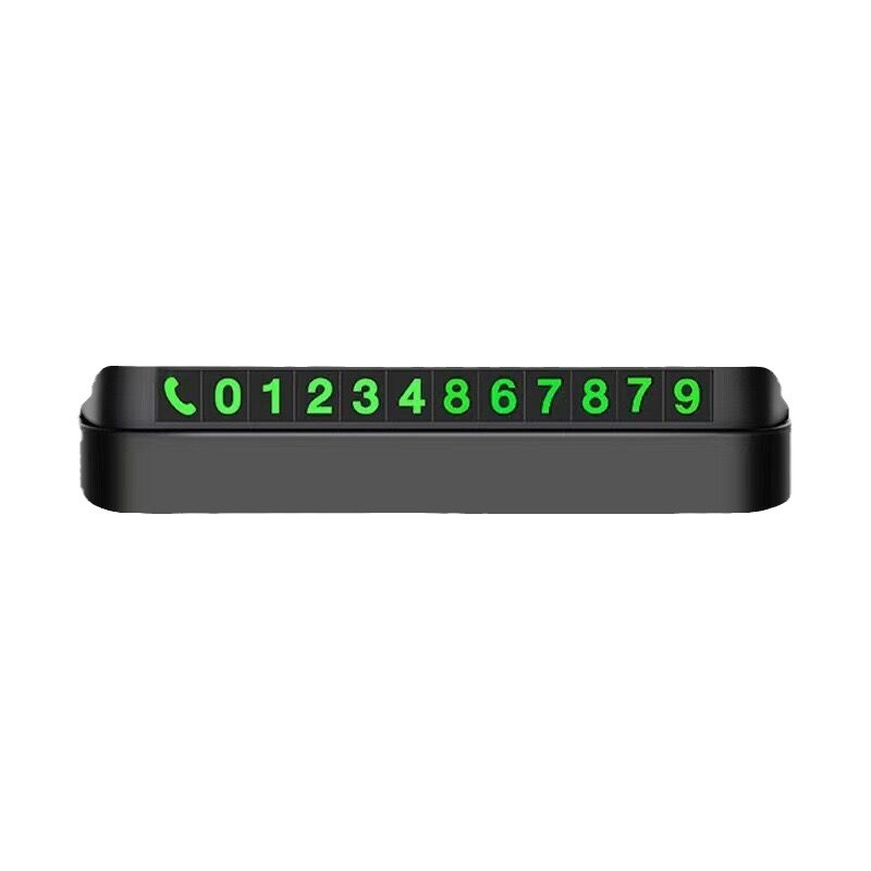 Temporary car parking plate hidden mobile phone number plate printed logo gift temporary parking number plate