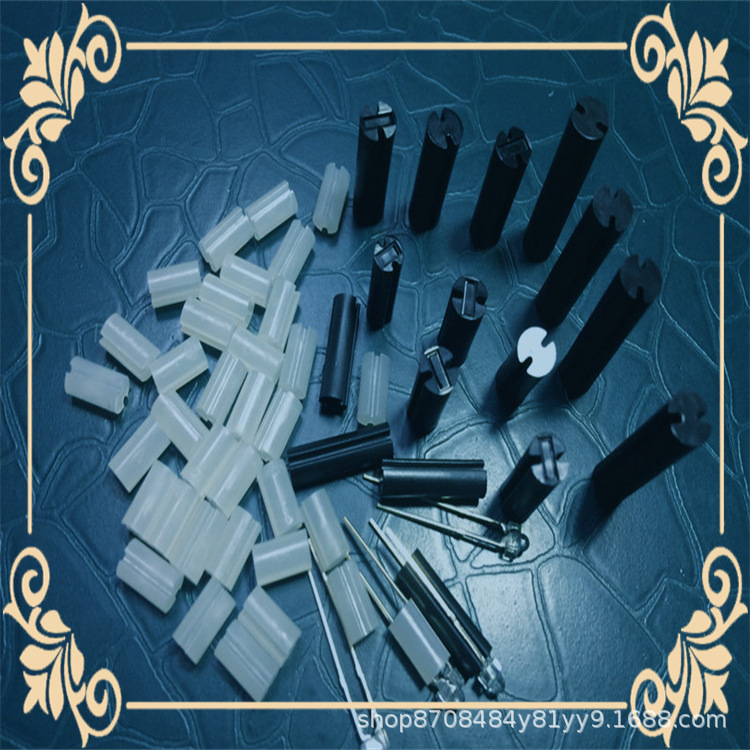 Factory direct nylon ABS straight through column series 9mm inside 6mm absolute isolation column height optional