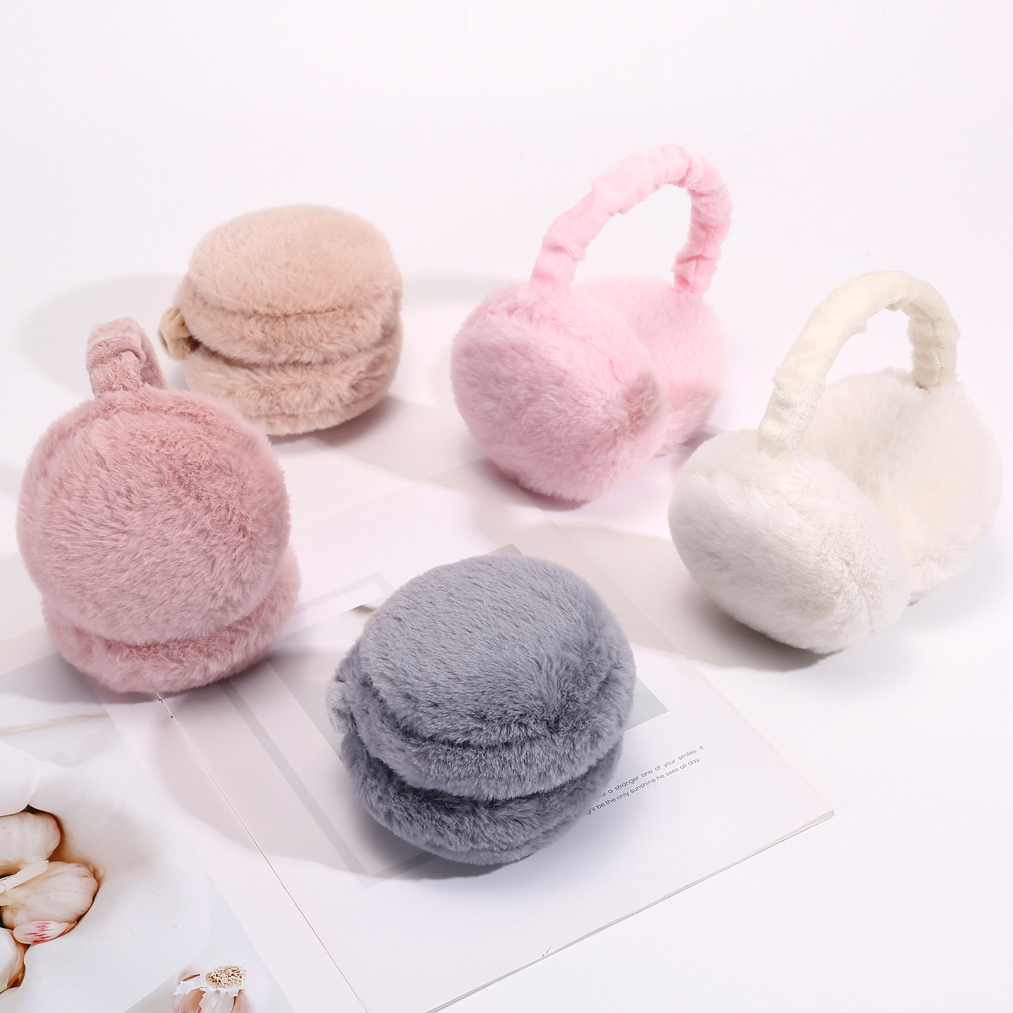 Earmuffs Winter Winter Warm Women's Cute All-inclusive Earmuffs Ear Protection Anti-freezing Children's Korean Hamburger Ear Cap