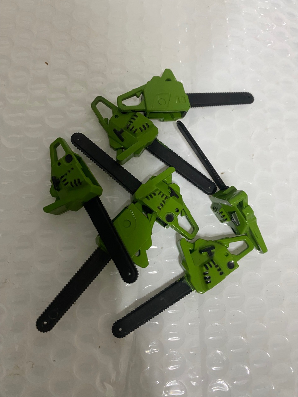 Bulk Toy Soldier Doll Accessories Chainsaw Weapon Props