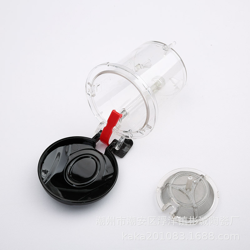 Removable and Washable Elegant Cup Glass Multi-Purpose Teapot One-Click Filter Tea Water Separation Flower Teapot Gift Logo Printing