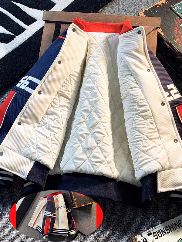 Boys' Baseball Uniforms Spring and Autumn 2025 New Medium and Large Children's Street Boys Autumn Children's Fashion Patchwork Jackets Trendy