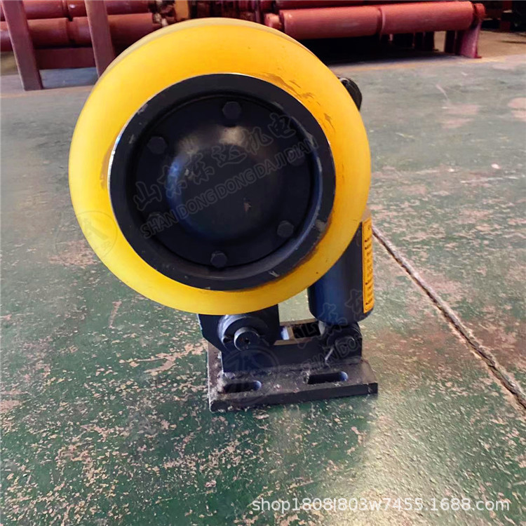 Подъемное колесо Ls30 с полиуретановым покрытием, долговечное, с тремя запирающими головками, безопасные уши для роликовых баков