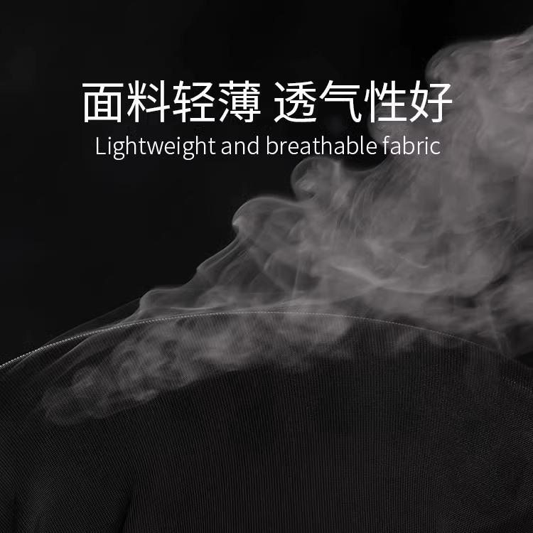 Vertical Collar Slim-fit Cool-feeling Sun-protective Clothing Slimming Top Yoga Clothing UV-resistant Outdoor Ice Silk Short Sun-protective Clothing for Women