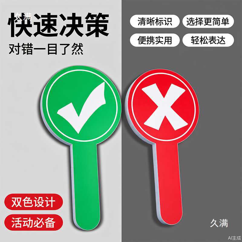 Kindergarten School Traffic Props Traffic Light Demonstration Toy Card Handheld Chevron Board Indicating Hand-Held Sign Fixed,