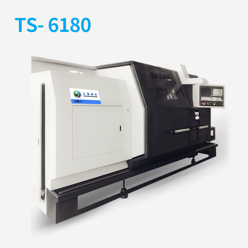 General 6180 Small Cnc Lathe Fully Automatic Upper and Lower Feeding Axial Hardware Equipment Aluminum Parts Processing Center