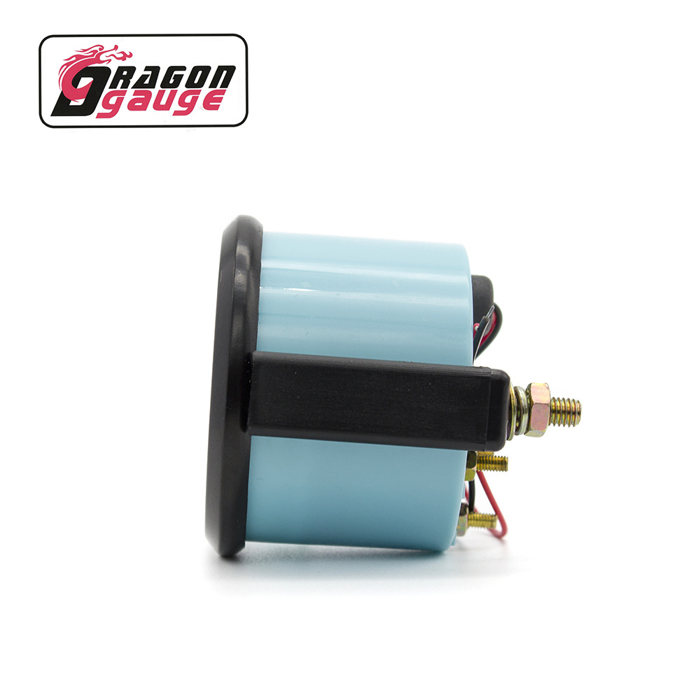 Car Modification Instrument 52mm Car Oil Pressure Gauge with Sensor 12V Universal Car Instrument Oil Pressure Gauge