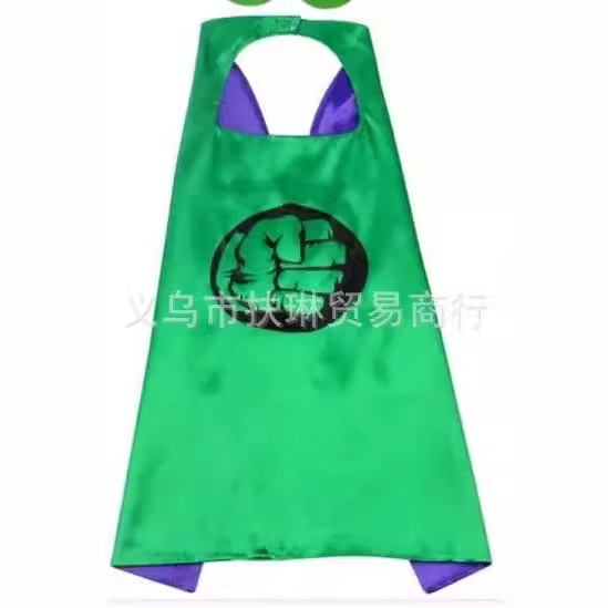 Костюм супергероя для детей, плащ на Хэллоуин, плащ Мстителей, подарок для детей