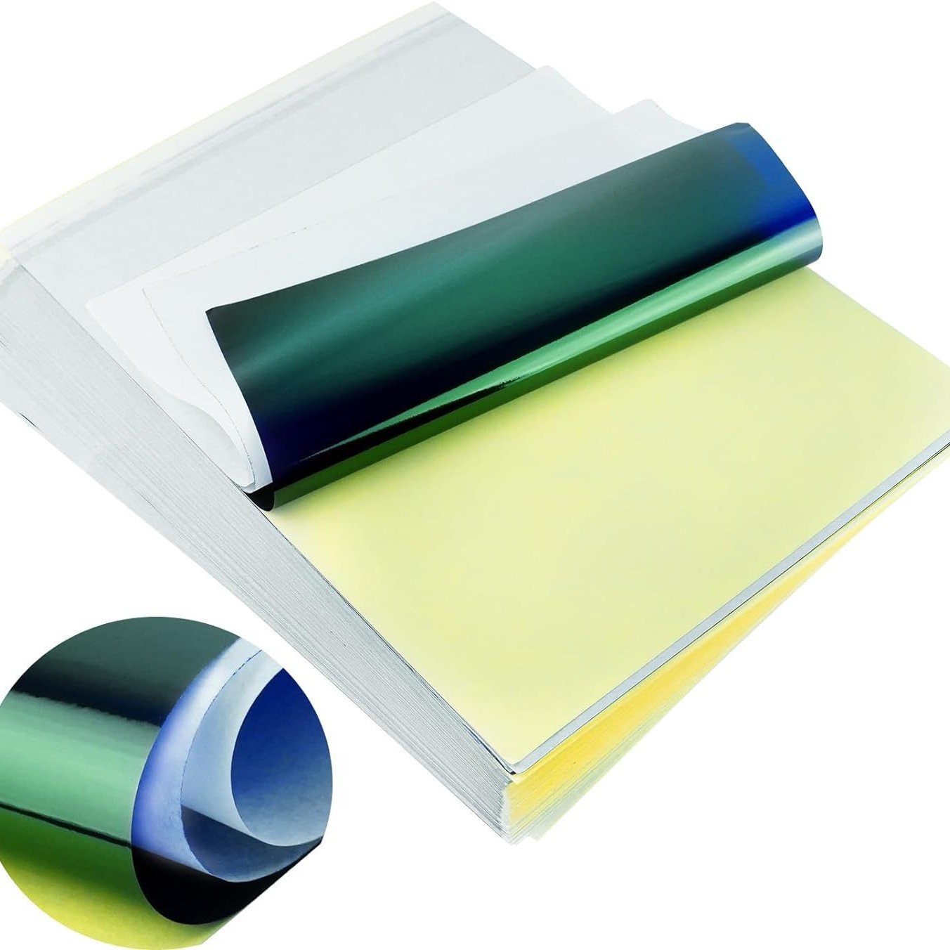 Disposable Tattoo Transfer Paper Four-Sheet Transfer Machine Transfer Paste Used with Transfer Pattern Practice Transfer Paper