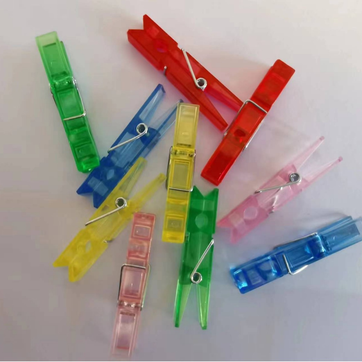 Cross-border in stock transparent small clip 2.5 3.0 3.5 4.5