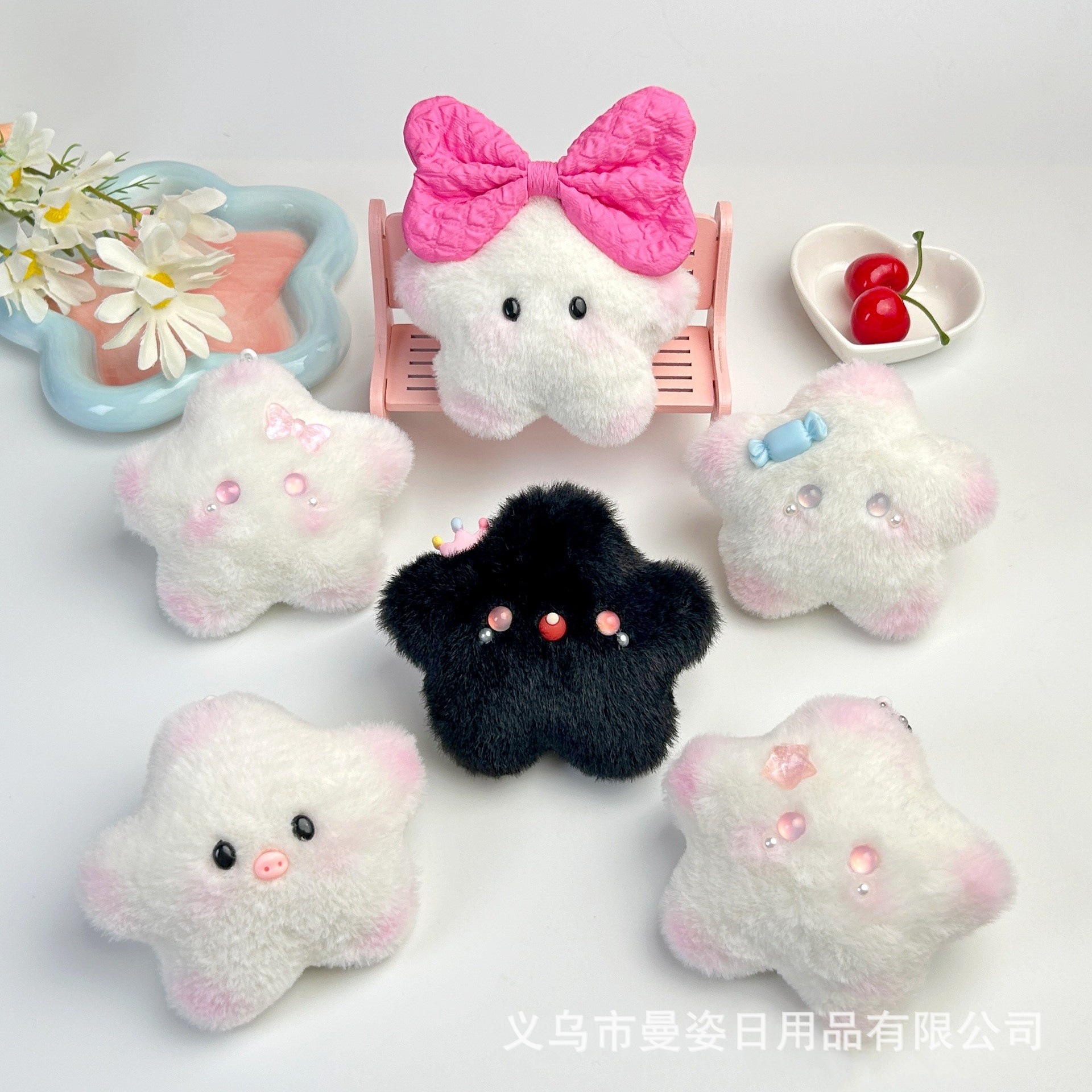 Взрывной милый звездный плюшевый игрушечный свинья squeak кулон брелок подарок для игры на автоматах