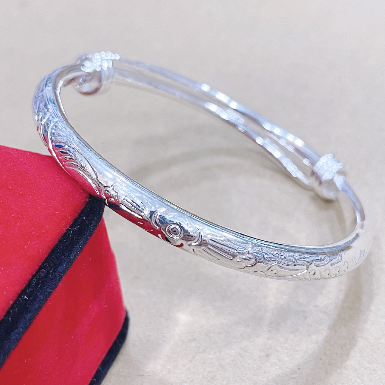 Браслет из высококачественного серебра с имитацией, дракон и феникс, жемчужина, толстый, увеличенный, серебряный браслет