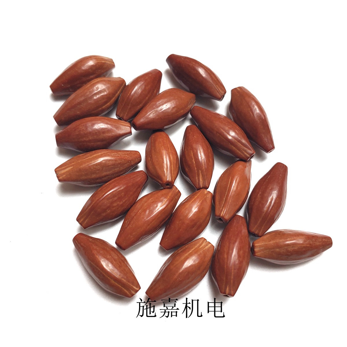 Olive Stone Raw Skin Whitening Cream, Long String Neck Hanging Bracelet for Men and Women, Plain Stone Beads, DIY Craft Accessories