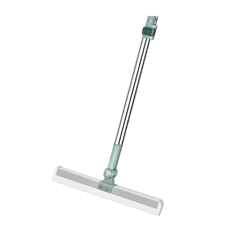 Foreign trade wholesale telescopic floor scraping glass wiper 35/50cm toilet water sweeping hair magic broom