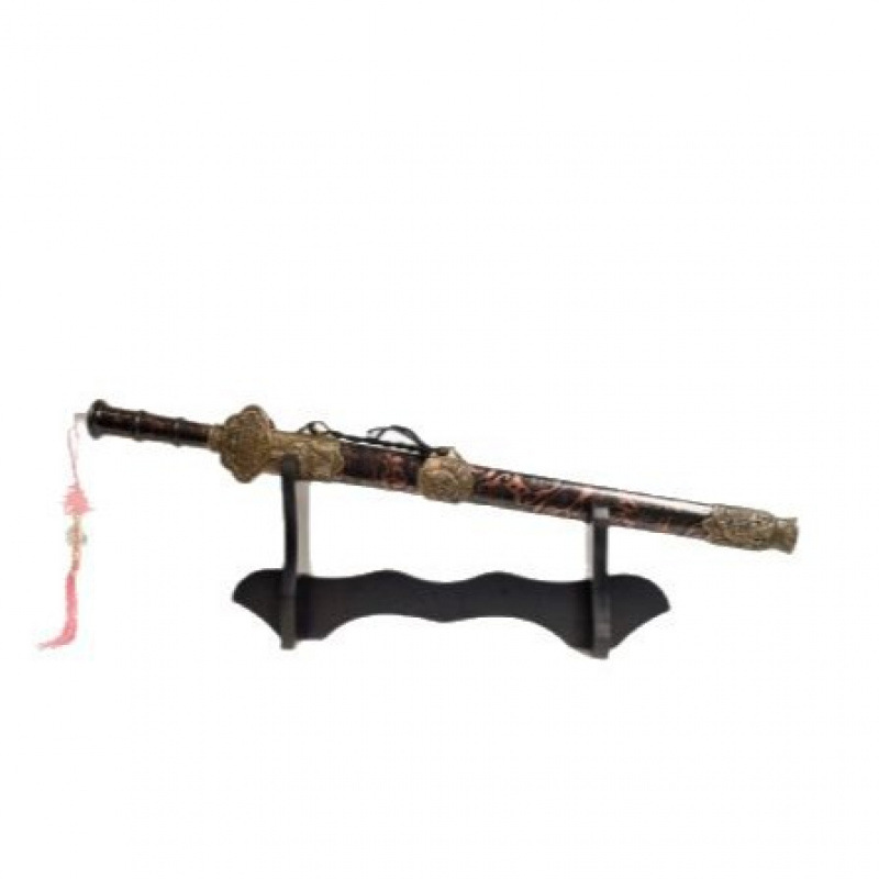 Metal Sword Model Double Insert Sword 2713 Sword Han Sword Qinwang Sword Weapon Metal Crafts Ornaments Unedged