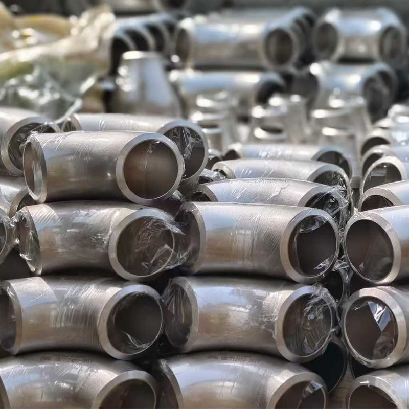 Factory Direct Sales of Reducing Pipe Large and Small Head Flanges Tianjin Spot Galvanized 90 Degree Welded Elbow Three-Way Pipe Fittings