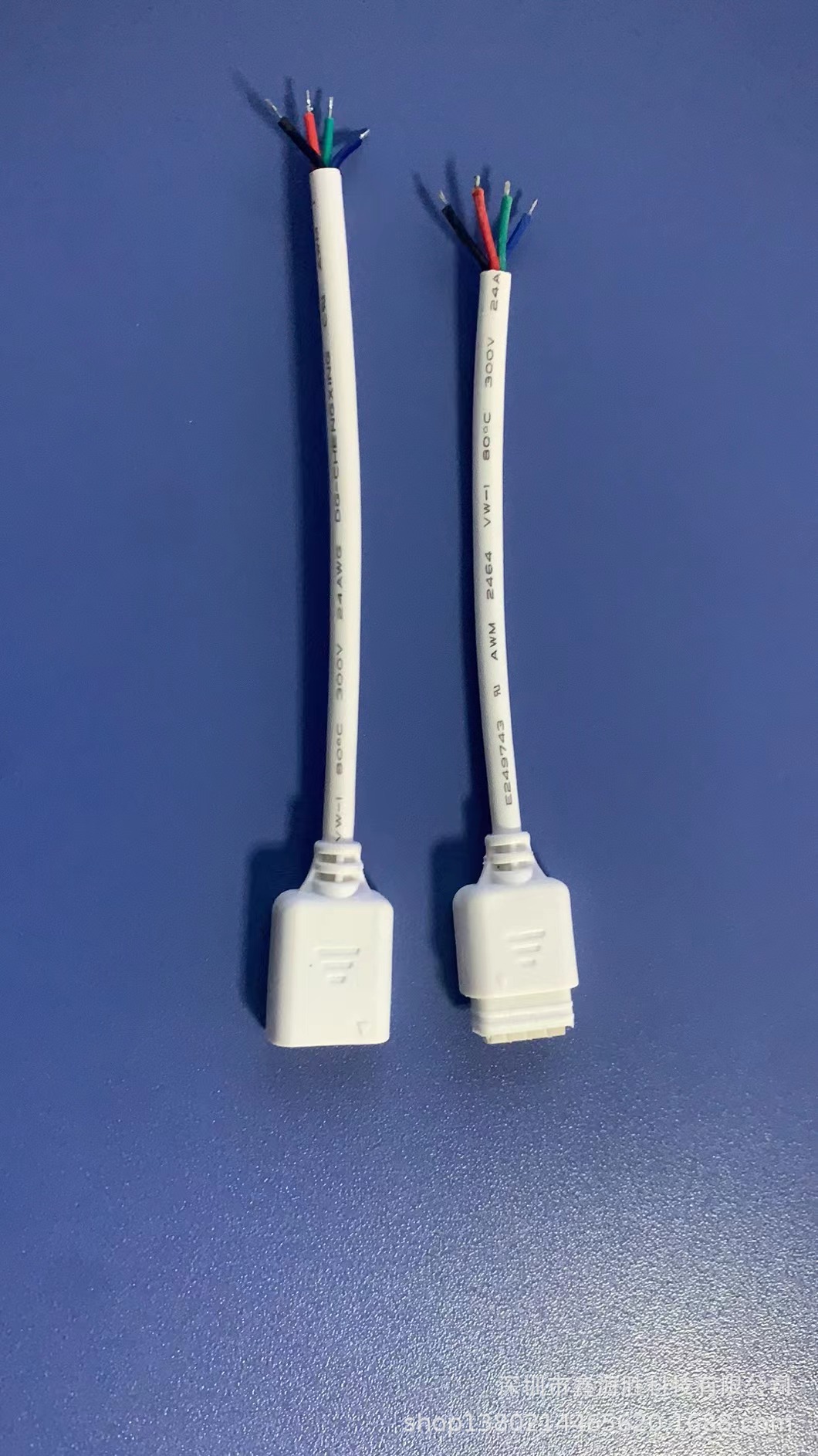 4P Anti-Pull Busbar, Total Length 100mm Peeling 12mm CoPPer Wire 9*0.12 Wire Without Printing