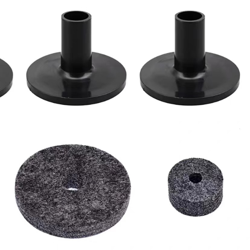Drum Cymbal Felt Pad Protective Cotton Pad Sponge Pad Sleeve Cymbal Holder Divider Shock-Absorbing Drum Accessories
