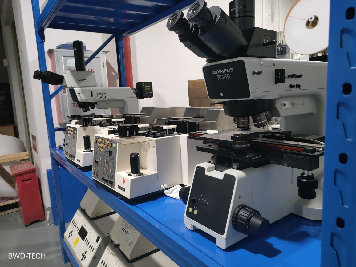 Olympusal100 Semiconductor Wafer Manipulator Optional Olympus Mx50 Microscope