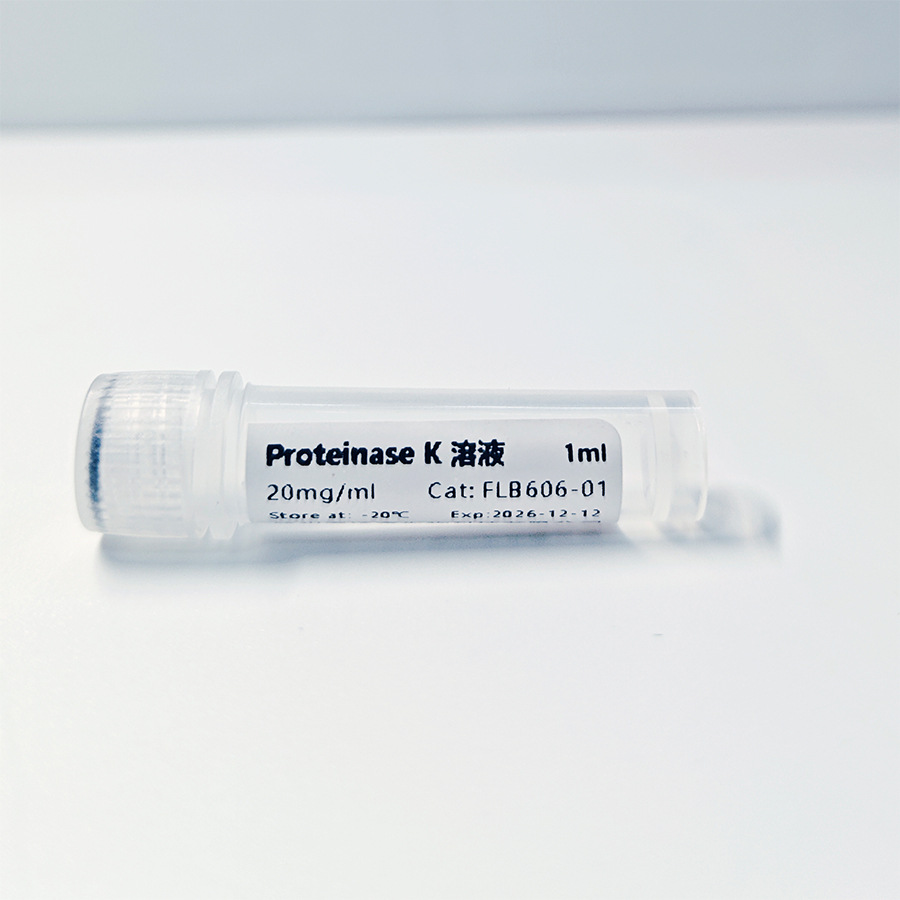 Protease K (20Mg/Ml) Reagent Grade Protease Buffer Protein Removal Pk Solution Protease K Pk