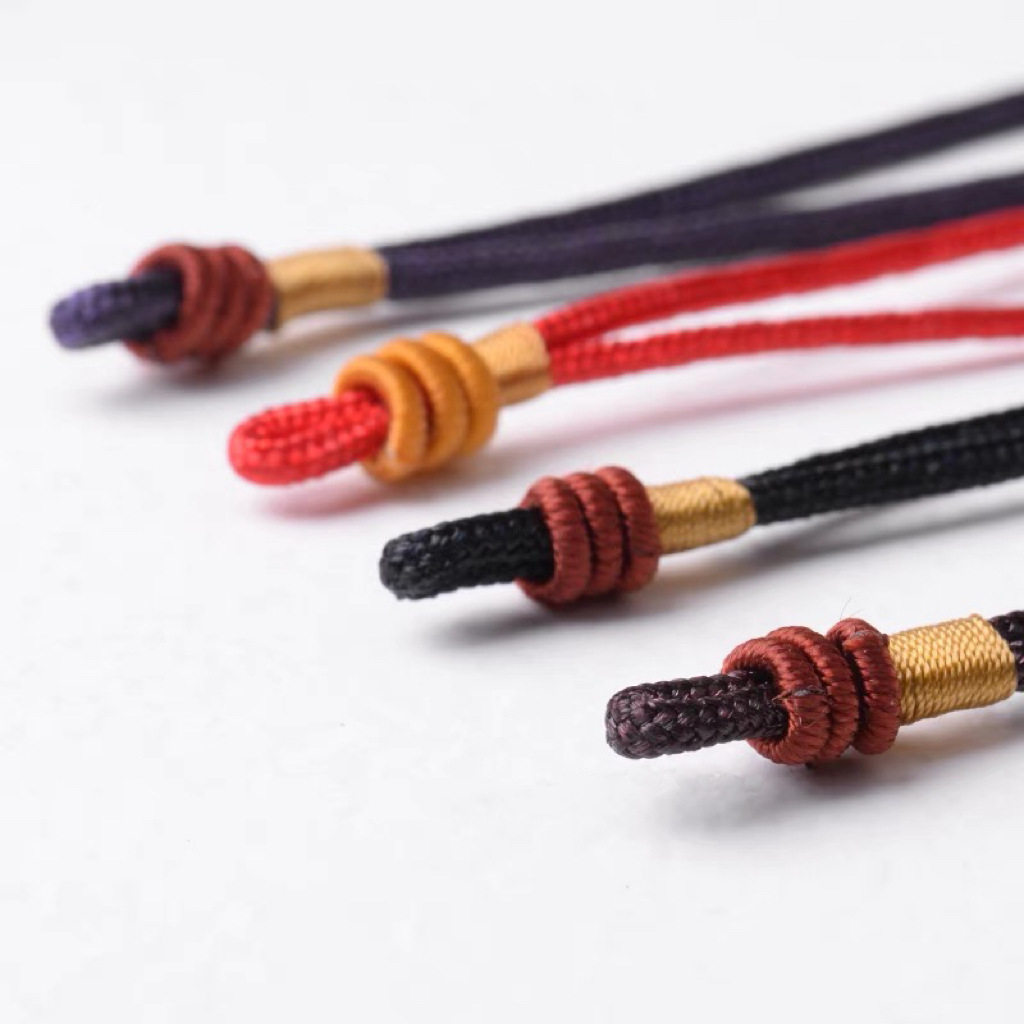 Hot ring hanging head rope braided rope DIY small jewelry handmade material car hanging accessories hand play rope accessories multi-color