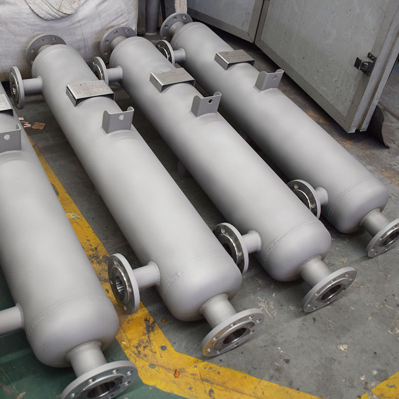 Jiangxi direct supply condenser chemical and pharmaceutical intermediate secondary condensation system spiral wound Tube Condenser