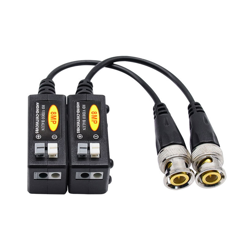 Wholesale Hd Twisted Pair Transmitter Camera Passive Bnc to Network Cable Extender 8Mpvideobalun