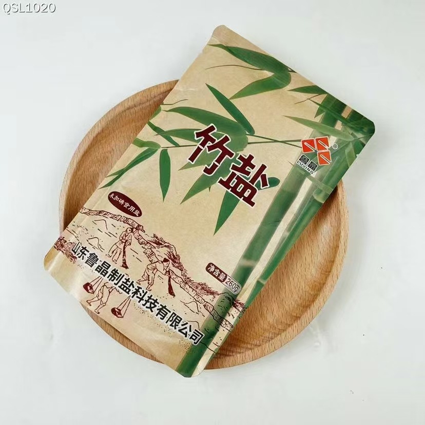 Manufacturer 260g Bamboo Salt Household Seasoning Edible Salt Promotional Gift for Customer Engagement and Evaluation Gifts