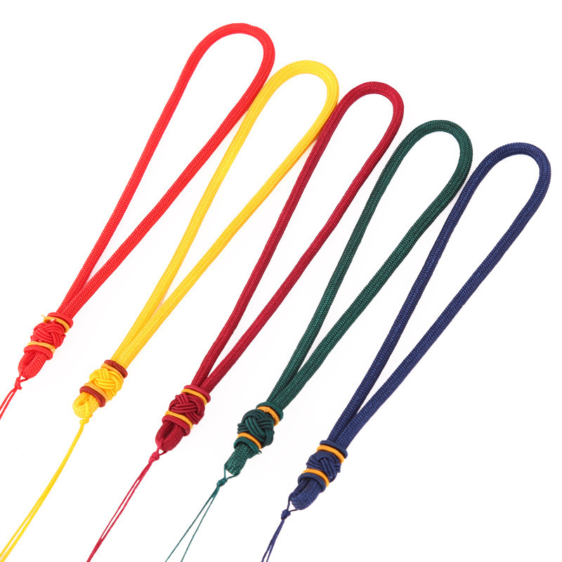 Pineapple Knot Rope Bracelet 15cm for Crafts, Car Hanging, DIY Wrist Strap, Bodhi Agate Pendant, Jade Handmade Pendant