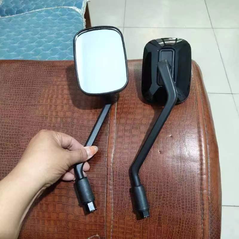 Wholesale New Electric Vehicle Tank Convex Square Mirror Reflector Motorcycle Rearview Mirror Electric Tricycle Reversing Mirror 8