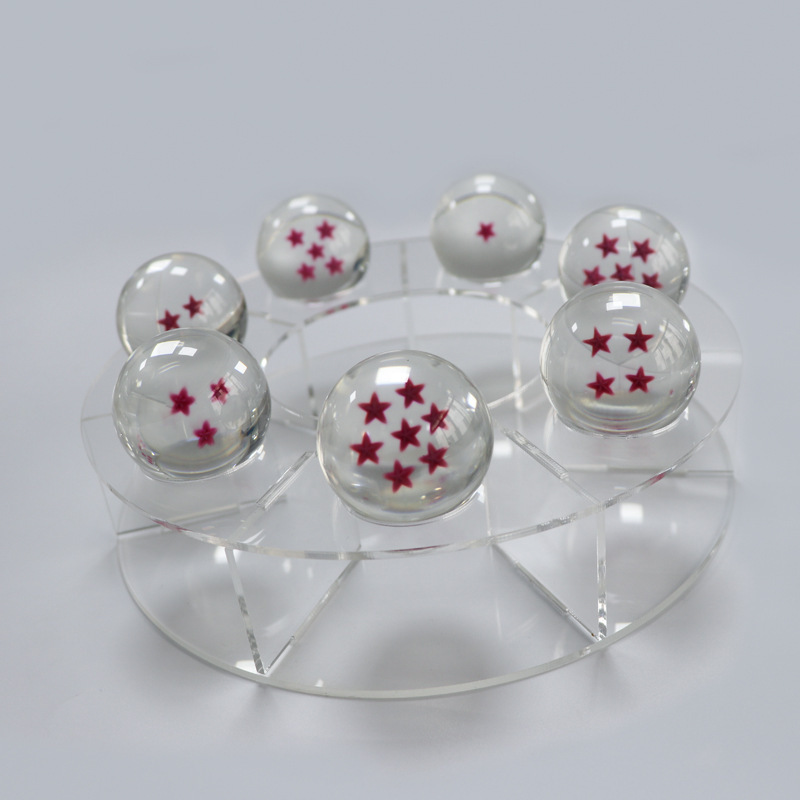 Resin Dragon Ball Three-Dimensional Star Beads Game Crystal Ball Pp Bag Creative Gift Ornament Acrylic Dragon Ball Figure