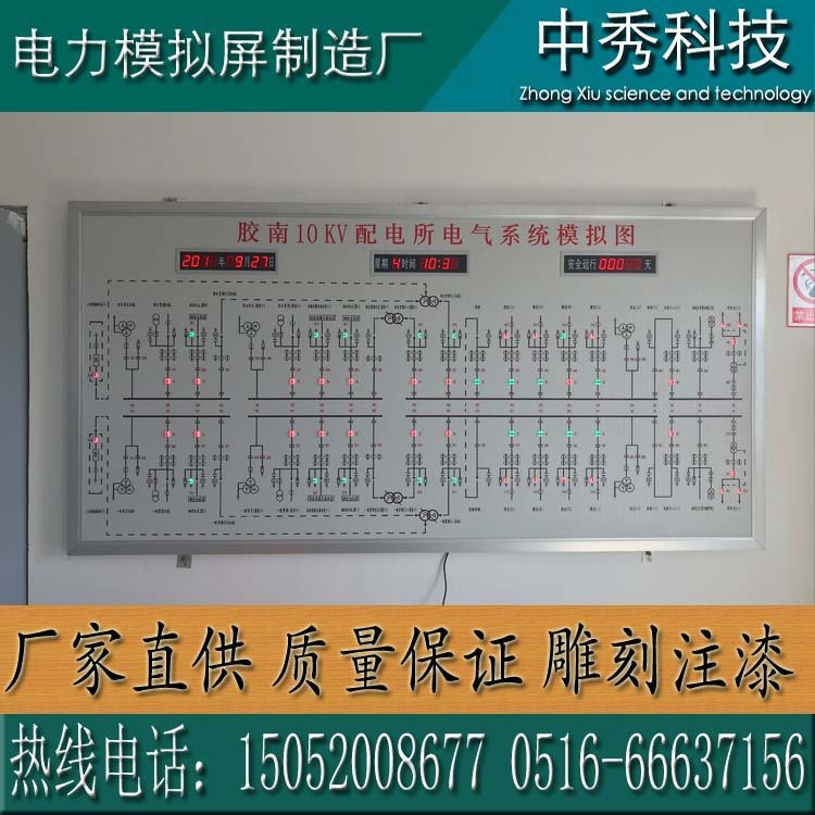 Manufacturer Supplies Wholesale Power Simulation Screen Mosaic Simulation Plate Diagram Board Electrical System Diagram Primary Simulation Diagram Board