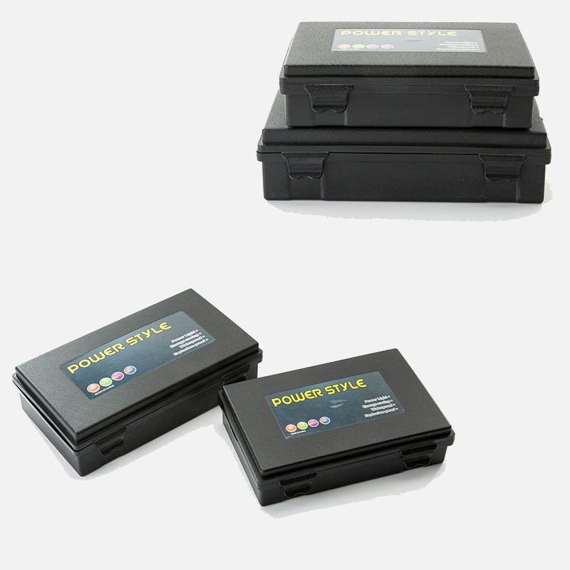 Factory direct supply of strong light flashlight box with lid plastic box flashlight universal packaging box flashlight special gift box