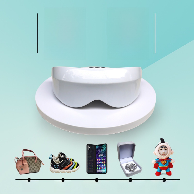 Electric turntable automatic rotation display stand live with goods jewelry hand-held products panoramic photo shooting video