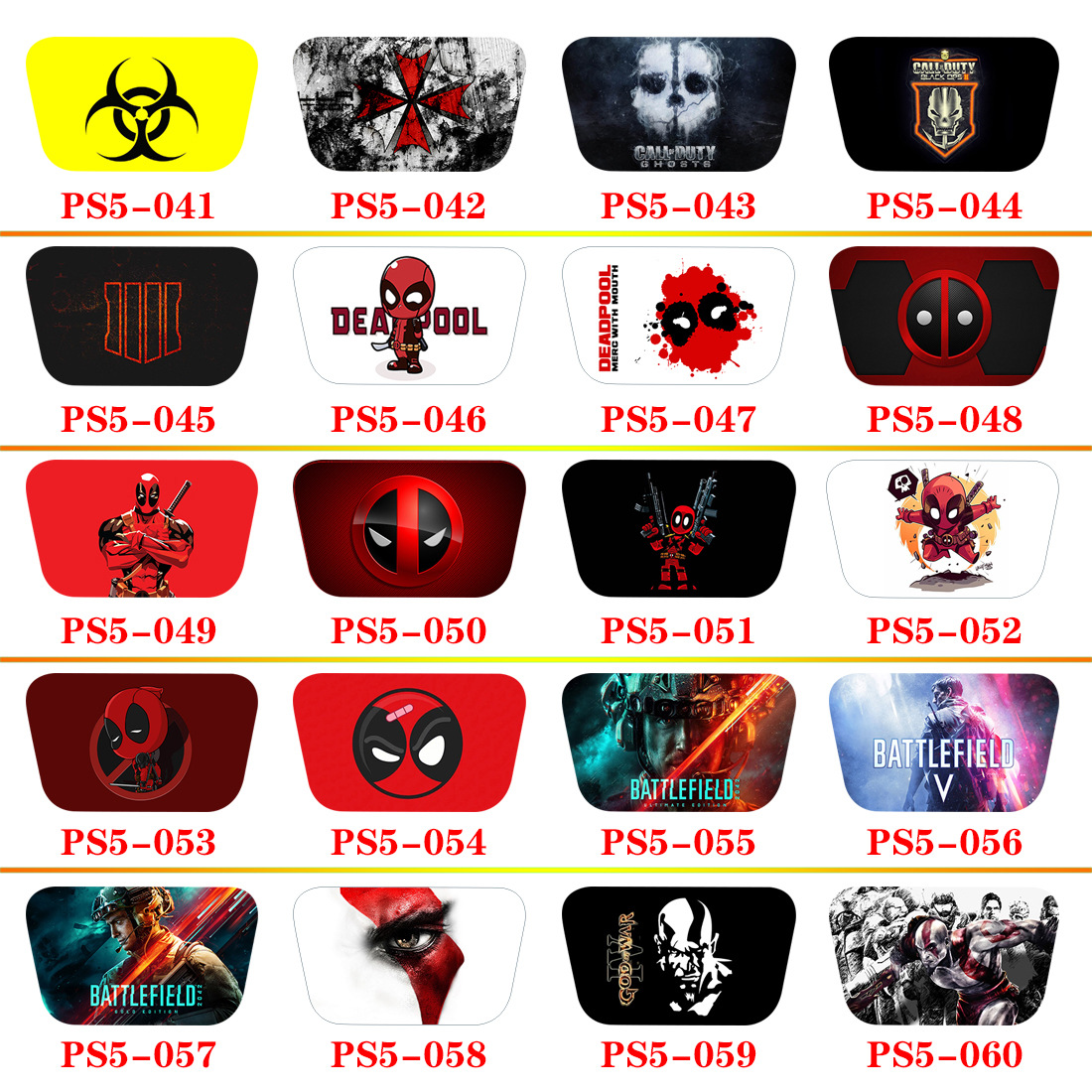 PS5 Handle Touch Film Board Pain Sticker PS5slim Sticker PS4 Batman Spider-Man Kloomi Sanrio Hakuyin