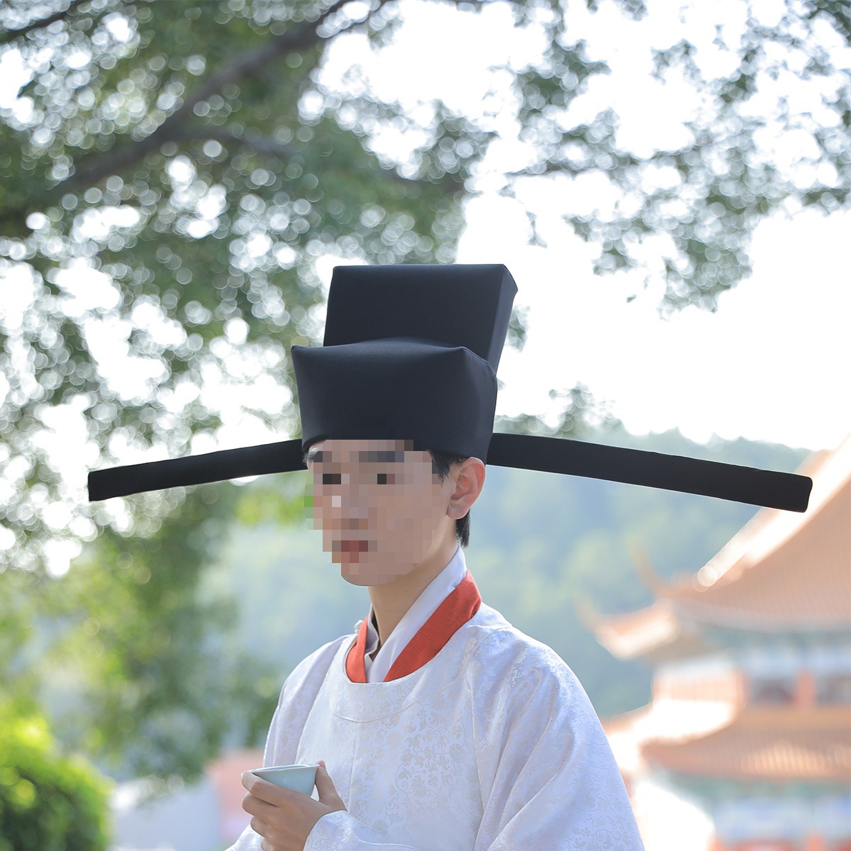 Головной убор с расправленными крыльями династии Сун, ханфу улицы Уйи, восстановленная корона с жесткими крыльями династии Сун, головной убор с расправленными ногами, шляпа династии Сун