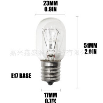 U.S. gauge microwave oven bulb oven bulb E12 E14 e17 screw 110V120v15W 25W 40W