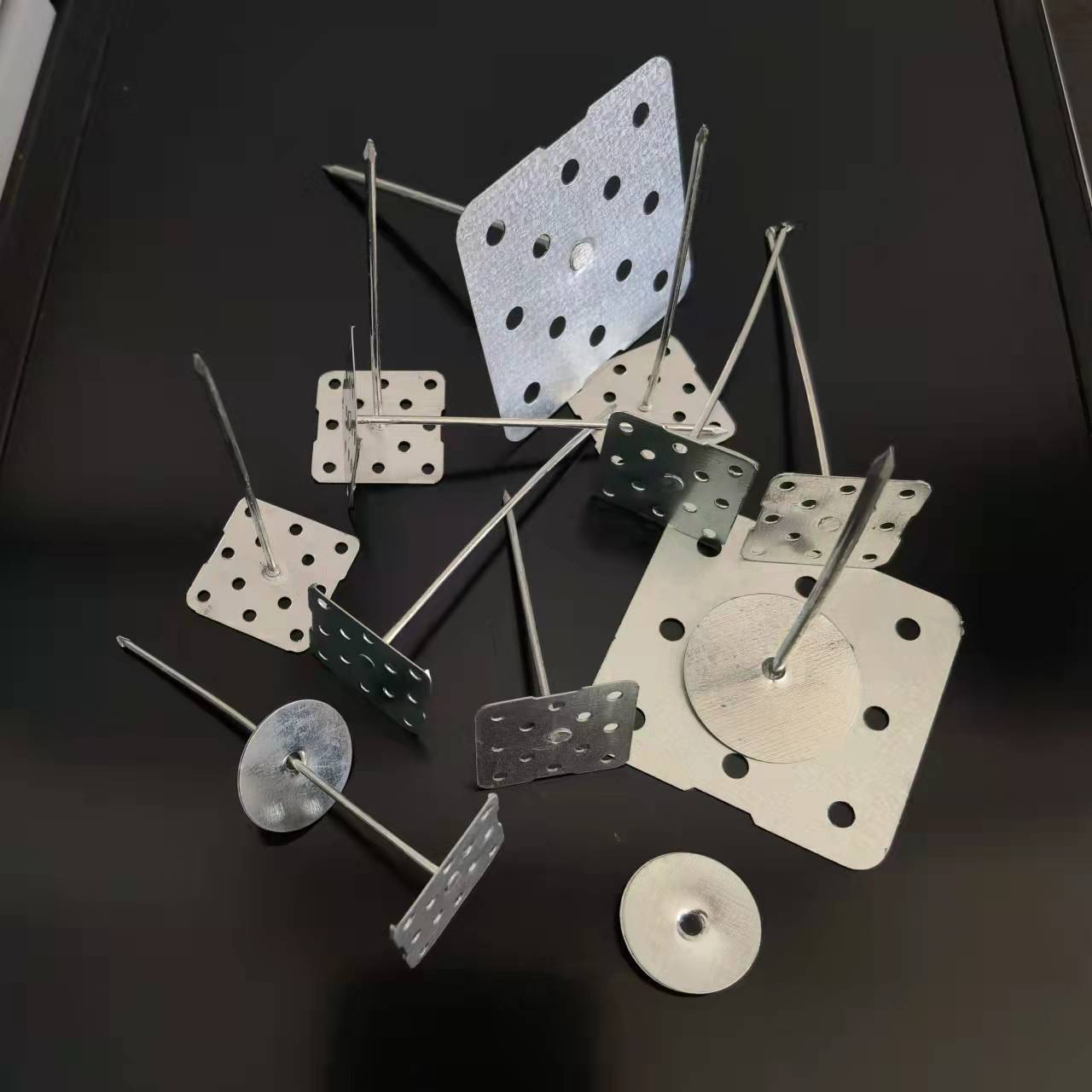 Оптовые гвозди для изоляции из алюминия, гвозди для крепления каменной ваты и стекловаты, гвозди для изоляции центрального кондиционера