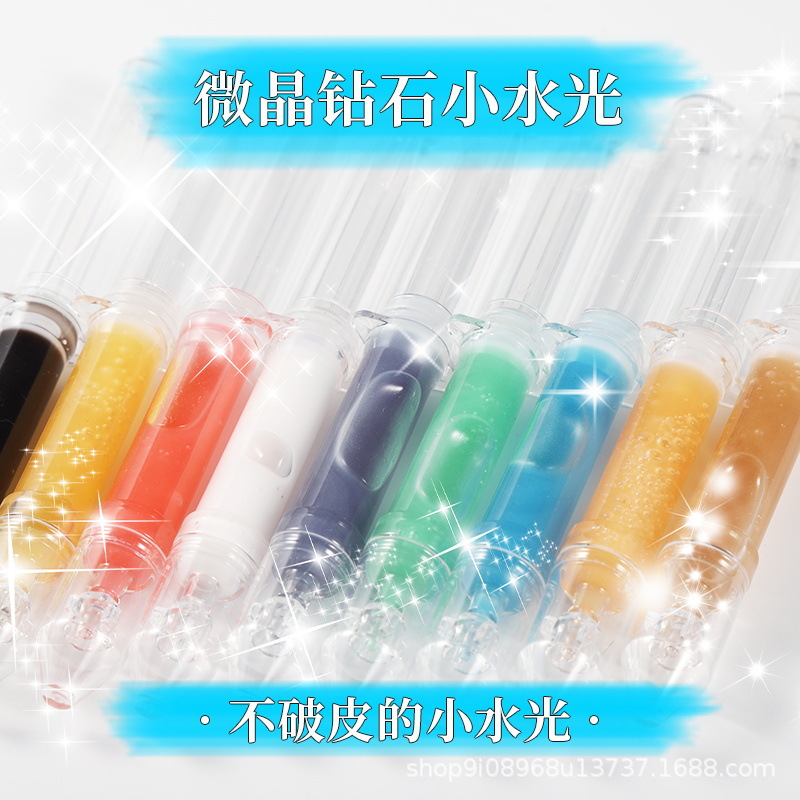 Korean Blue Diamond Blue Film Sponge Microneedle Cream Tie Cream Microcrystalline Cream Drill Microneedle Cream Shrinks Pores and Diminishes Fine Lines