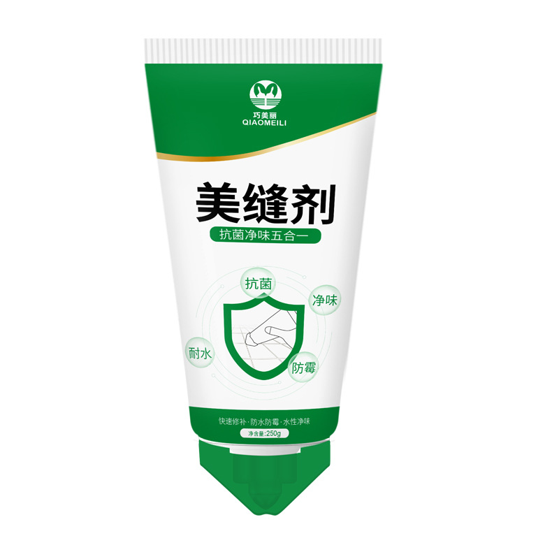 Qiao Meili's New Multi-Functional Caulking Agent, Odor-Free Antibacterial Caulking Agent, Water-Based Ceramic Tile Caulking Agent, Caulking Agent, Dropshipping