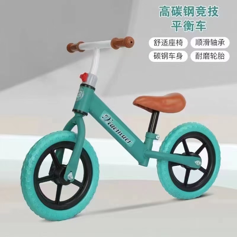 Manufacturers supply children's balance bike pedless bike two-in-one scooter baby inflatable wheel scooter