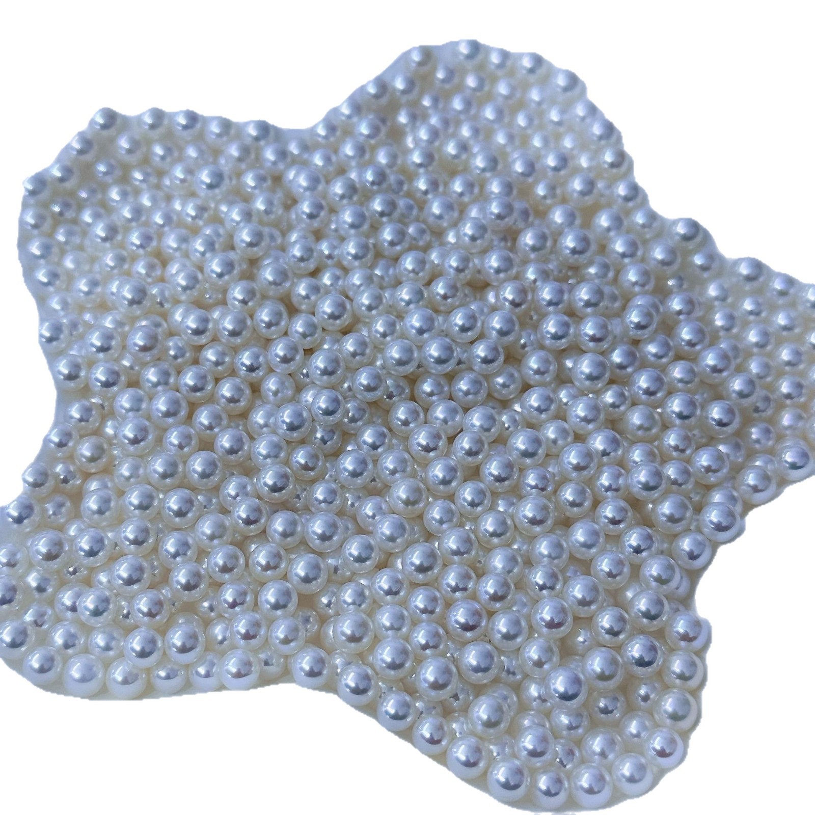 3-6mm Natural Freshwater Pearls from Zhuji, Aurora Grain Pearls, Loose Pearls, Wholesale, High Quality, Perfectly Round, Flawless, DIY