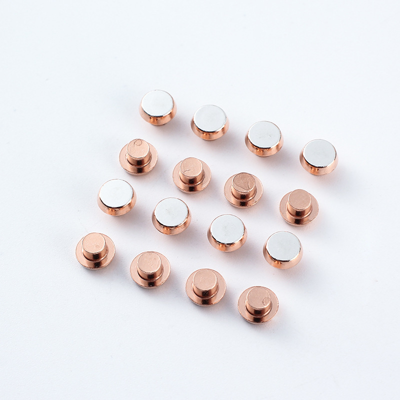 Metal Alloy Silver Contacts Ac Contactor Composite Rivet Relay Switch Silver Contacts Digital Hardware Materials