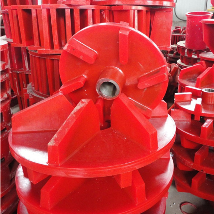 Polyurethane Accessories Polyurethane Impeller Cover Plate Polyurethane Polyurethane Rubber Wheel for Flotation Machine
