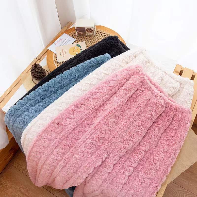 Pajama Pants Women's Trousers Autumn and Winter Coral Fleece fleece-lined Thickened chubby girl Fairy Warm Pants Flange plus size Home Pants