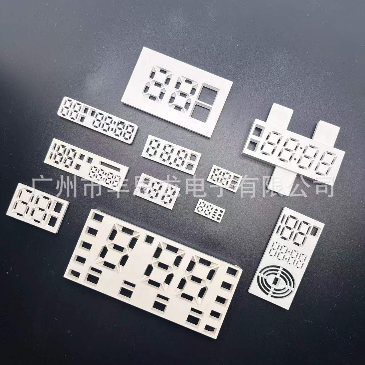 Mold Opening Custom Led Digital Tube Shell Kit Display Color Screen Plastic Shell + Diaphragm