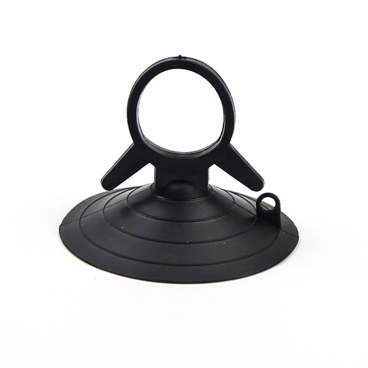 Factory direct 4.5cm -3.5cm sun shield suction cup transparent black dovetail car front gear sunshade suction cup