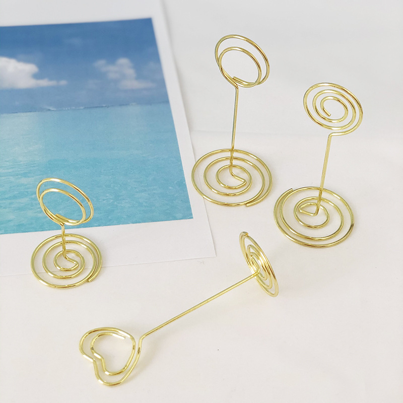 Cross-Border Peacock Round Note Holder Desktop Business Card Holder Love Message Holder Creative Heart-Shaped Seat Holder Ready for Sale