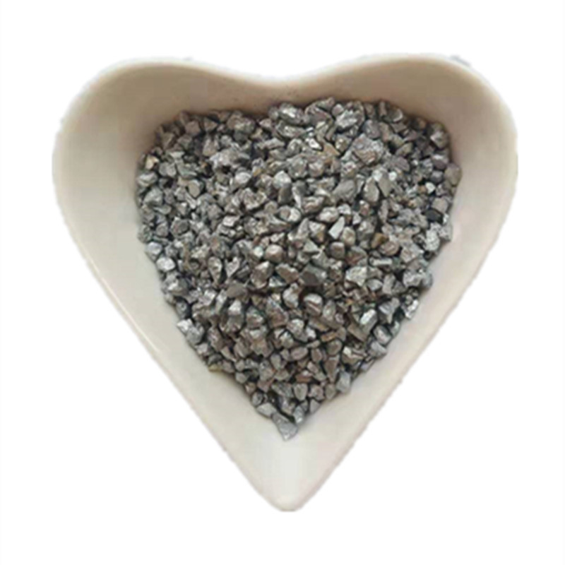 Chrome Iron Alloy Granules Casting Material High Temperature Resistant Chrome Iron Block Steel Plant Smelting Alloy Low Carbon Chrome Iron Granules Free Shipping